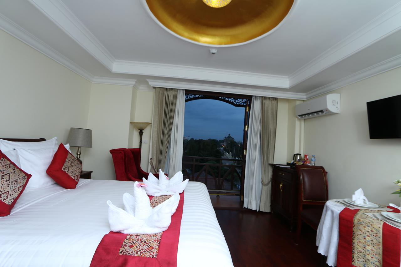 Phasouk Vien Chantra Hotel Вьентьян Экстерьер фото